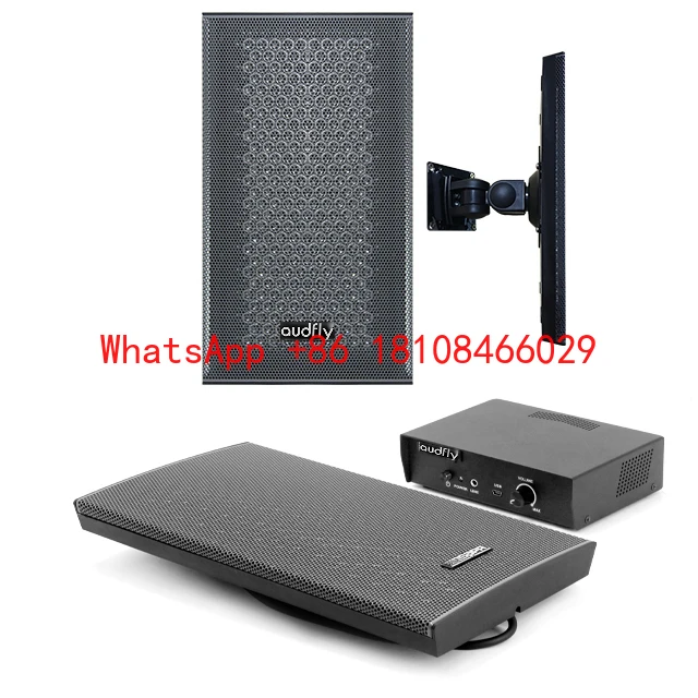 Audfly Super Directional Ultrasound Loudspeaker With Amplifier Wall Mounted Long Range Directional Speaker for Museum
Audfly Super Directional Ultrasound Loudspeaker With Amplifier Wall Mounted Long Range Directional Speaker for Museum