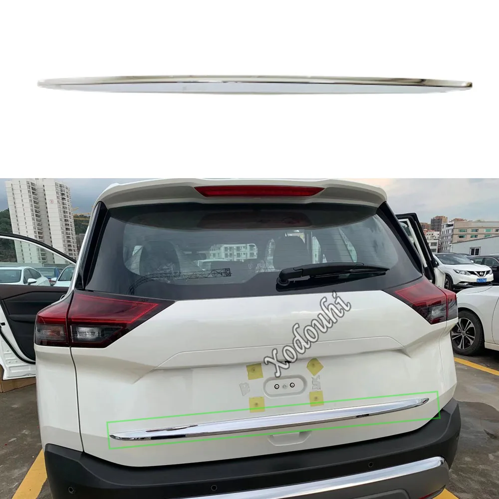 ABS Chrome Rear License Garnish Lower Trim Molding Car Trunk Frame Accessories For Nissan X-trail Xtrail Rogue 2021 2022 2023
ABS Chrome Rear License Garnish Lower Trim Molding Car Trunk Frame Accessories For Nissan X-trail Xtrail Rogue 2021 2022 2023