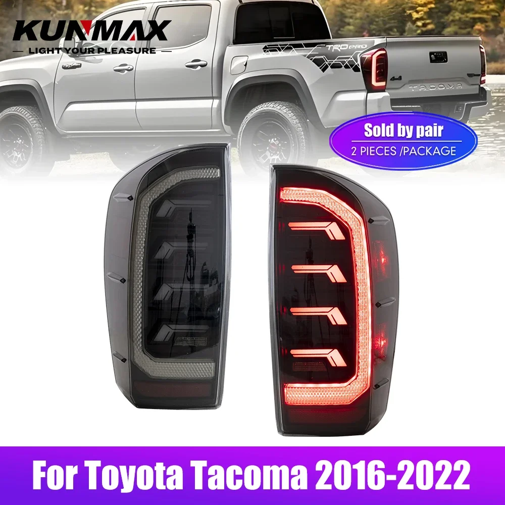 Пара светодиодных задних фонарей для Toyota Tacoma 2016-2022 DRL, сигнал поворота заднего хода, автомобильный задний фонарь в сборе Plug And Play
Пара светодиодных задних фонарей для Toyota Tacoma 2016-2022 DRL, сигнал поворота заднего хода, автомобильный задний фонарь в сборе Plug And Play