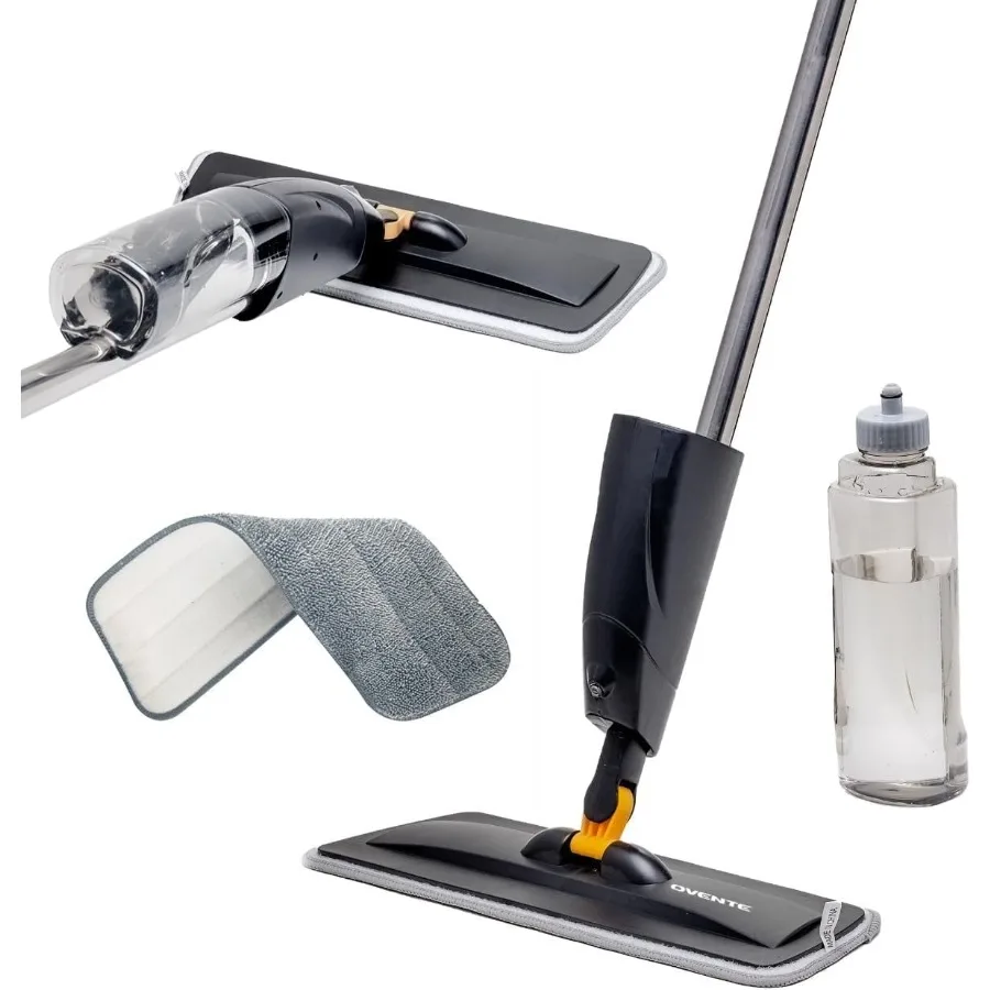 Spray Mop for Floor Cleaning with 650ml Refillable Bottle, Washable and Reusable Microfiber Pad, Cordless Multi-Surface Floor C
Spray Mop for Floor Cleaning with 650ml Refillable Bottle, Washable and Reusable Microfiber Pad, Cordless Multi-Surface Floor C