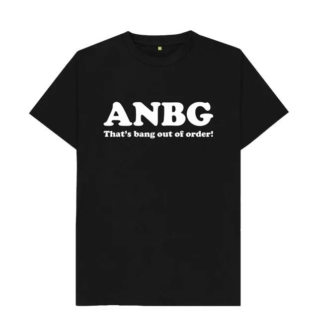 Black T-Shirt with Out of Order Design
Black T-Shirt with Out of Order Design
