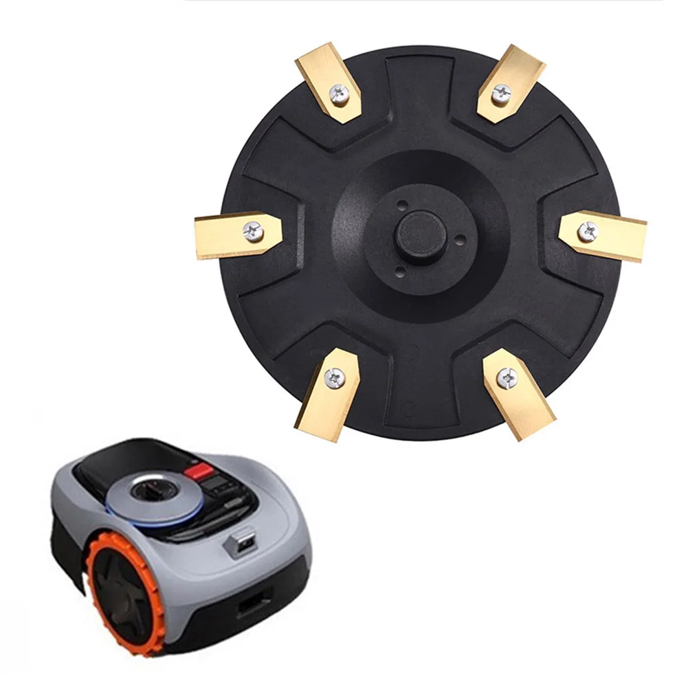 1x RSSE-i-1 Cutting Disc For Segway Navimow Mowers With 6 For Blades For SEGWAY Navimow Models I105E I108E I110N I205 For AWD
1x RSSE-i-1 Cutting Disc For Segway Navimow Mowers With 6 For Blades For SEGWAY Navimow Models I105E I108E I110N I205 For AWD
