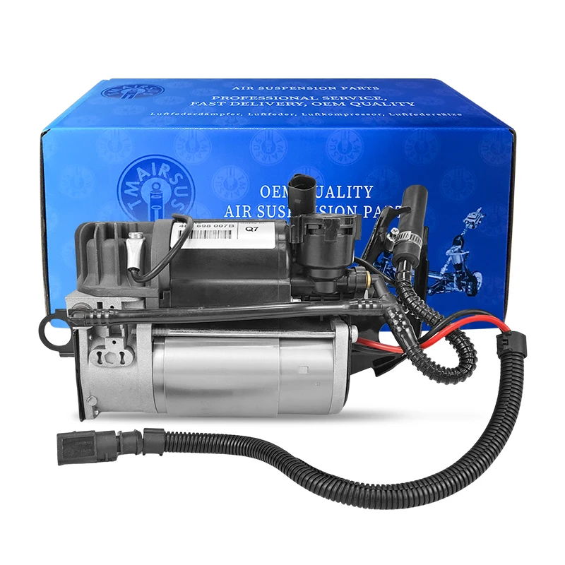 Air Suspension Compressor Manufactured With Rubber And Steel Gas Air Compressor Pump For Audi Q7 4L0698007B
Air Suspension Compressor Manufactured With Rubber And Steel Gas Air Compressor Pump For Audi Q7 4L0698007B