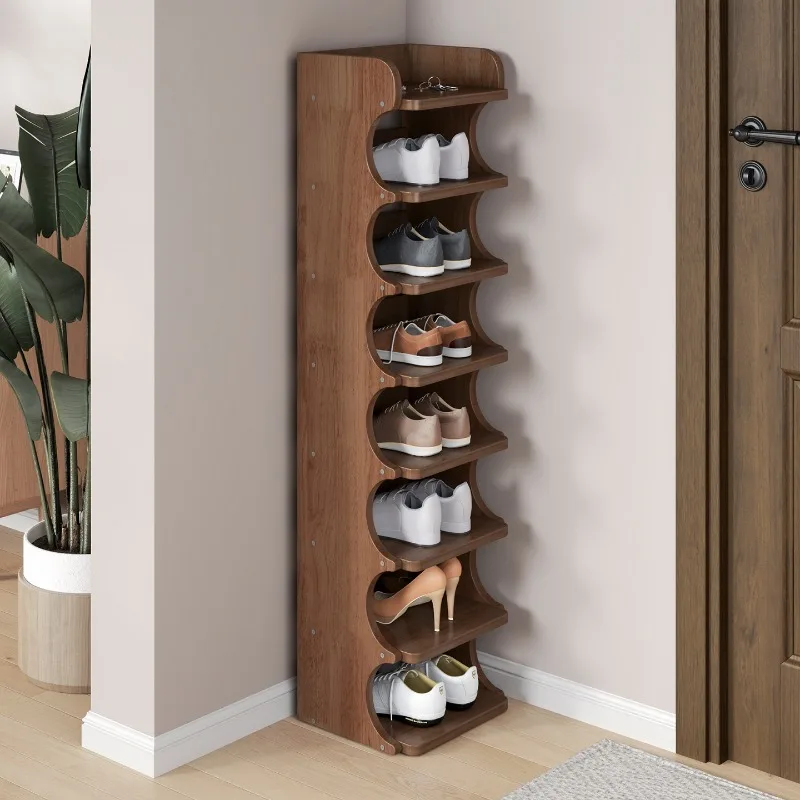 Small apartment shoe cabinet full solid wood shoe rack household small narrow door simple storage rack space saving multi-layer
Small apartment shoe cabinet full solid wood shoe rack household small narrow door simple storage rack space saving multi-layer
