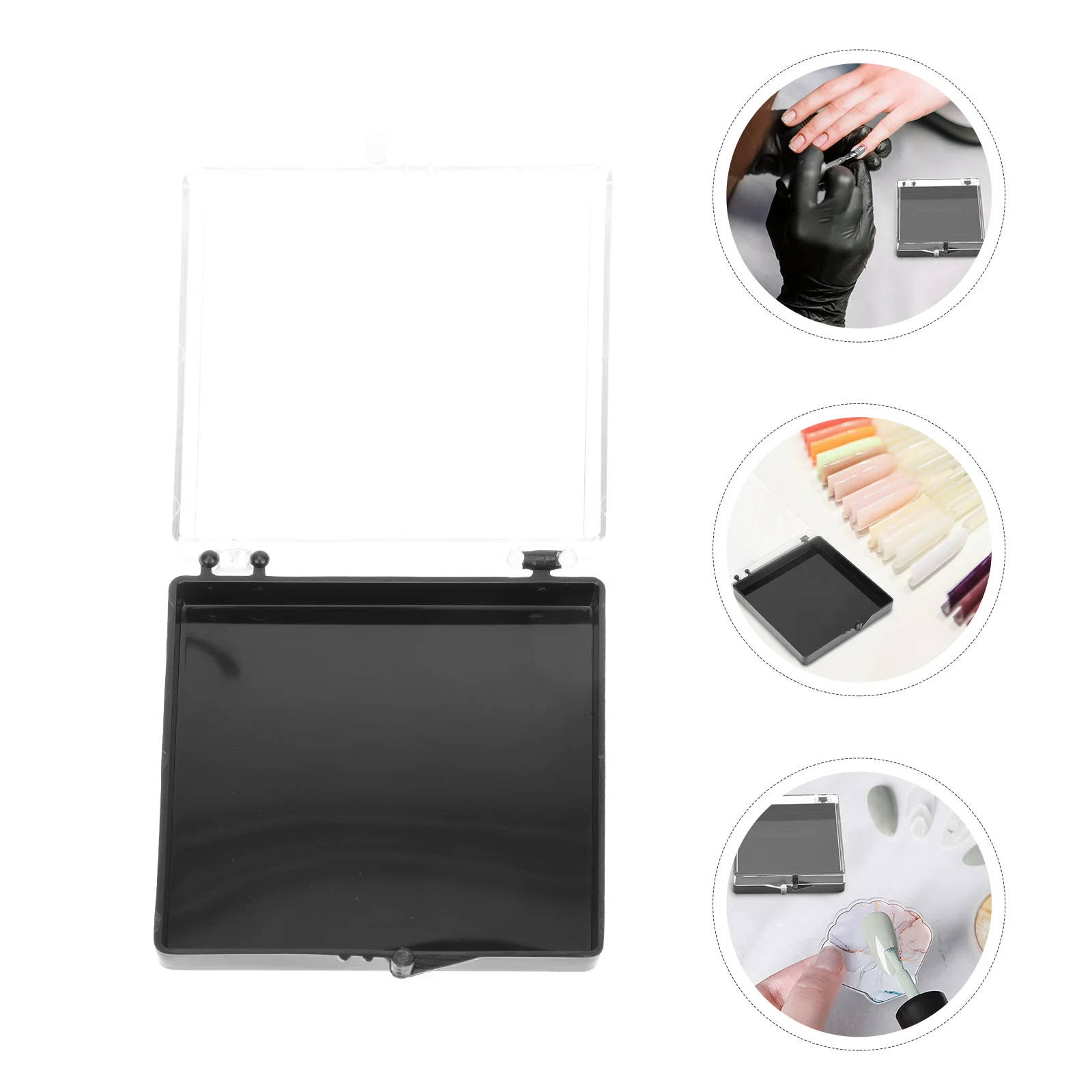 8pcs Transparent Flipping Storage Boxes Manicure Tool Holder False Nail Organizer Clear Durable Container For Salon Home Use 
8pcs Transparent Flipping Storage Boxes Manicure Tool Holder False Nail Organizer Clear Durable Container For Salon Home Use