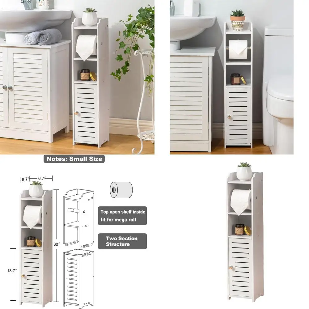 Compact PVC Toilet Paper Stand for Small Bathrooms: Easy Install, No Drills, Space-Saving Storage Solution for Apartments
Compact PVC Toilet Paper Stand for Small Bathrooms: Easy Install, No Drills, Space-Saving Storage Solution for Apartments