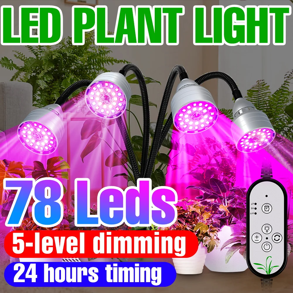 LED Grow Light Full Spectrum Plant Cultivation Lamp Indoor Hydroponic Growth Box Greenhouse Tent Potted Flowers Fill Lighting
LED Grow Light Full Spectrum Plant Cultivation Lamp Indoor Hydroponic Growth Box Greenhouse Tent Potted Flowers Fill Lighting