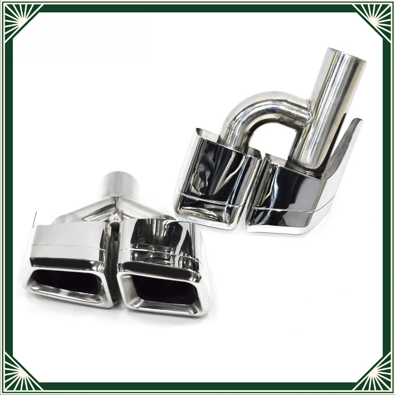 Suitable for Mercedes-Benz car modified exhaust pipe W212E class AMG CLA C63 E63 square port four tail throat decoration
Suitable for Mercedes-Benz car modified exhaust pipe W212E class AMG CLA C63 E63 square port four tail throat decoration