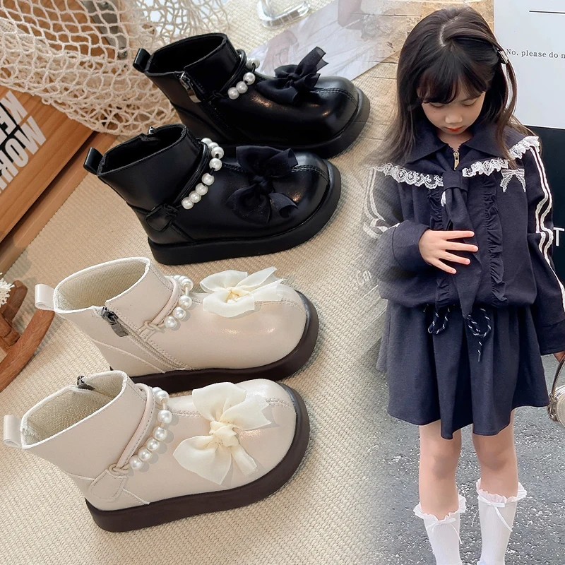 2025 Fashion Girls New Ankle Boots Autumn Kids Causal Short Boots Retro Style Tassel Children's Leather Boots Thick Soled
2025 Fashion Girls New Ankle Boots Autumn Kids Causal Short Boots Retro Style Tassel Children's Leather Boots Thick Soled