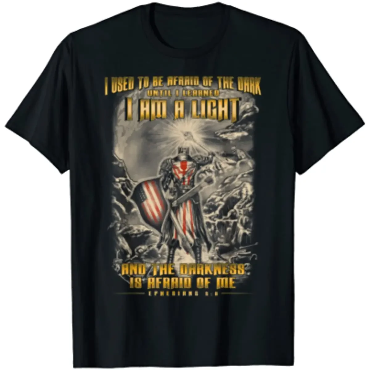 I Am A Light. Warriors of Christ Bible Verse Christian Gift T-Shirt 100% Cotton O-Neck Summer Short Sleeve Casual Mens T-shirt
I Am A Light. Warriors of Christ Bible Verse Christian Gift T-Shirt 100% Cotton O-Neck Summer Short Sleeve Casual Mens T-shirt