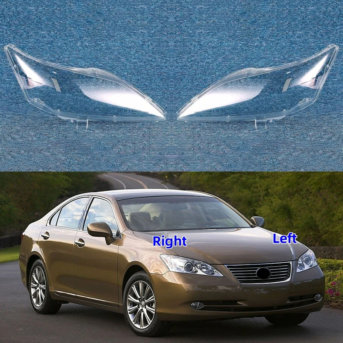 For Lexus ES ES350 ES240 2006 2007 2008 Car Front Headlight Cover Lampshade Glass Lampcover Caps Headlamp Shell
For Lexus ES ES350 ES240 2006 2007 2008 Car Front Headlight Cover Lampshade Glass Lampcover Caps Headlamp Shell