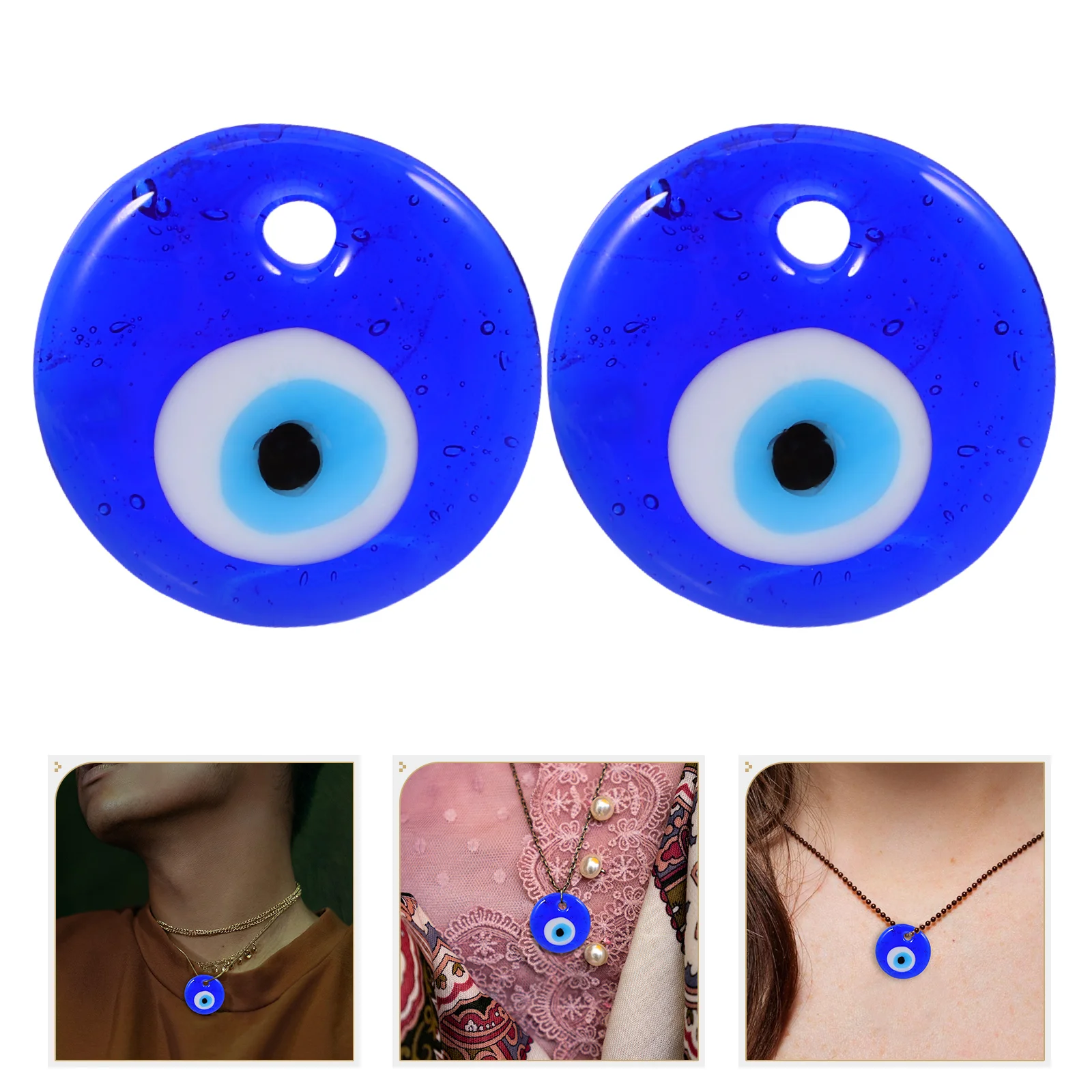 12 Pcs Evil Eye Beads 3cm Glass Pendant Jewelry Making Decorative Accessory Lasting Vivid Color Non Fade
12 Pcs Evil Eye Beads 3cm Glass Pendant Jewelry Making Decorative Accessory Lasting Vivid Color Non Fade