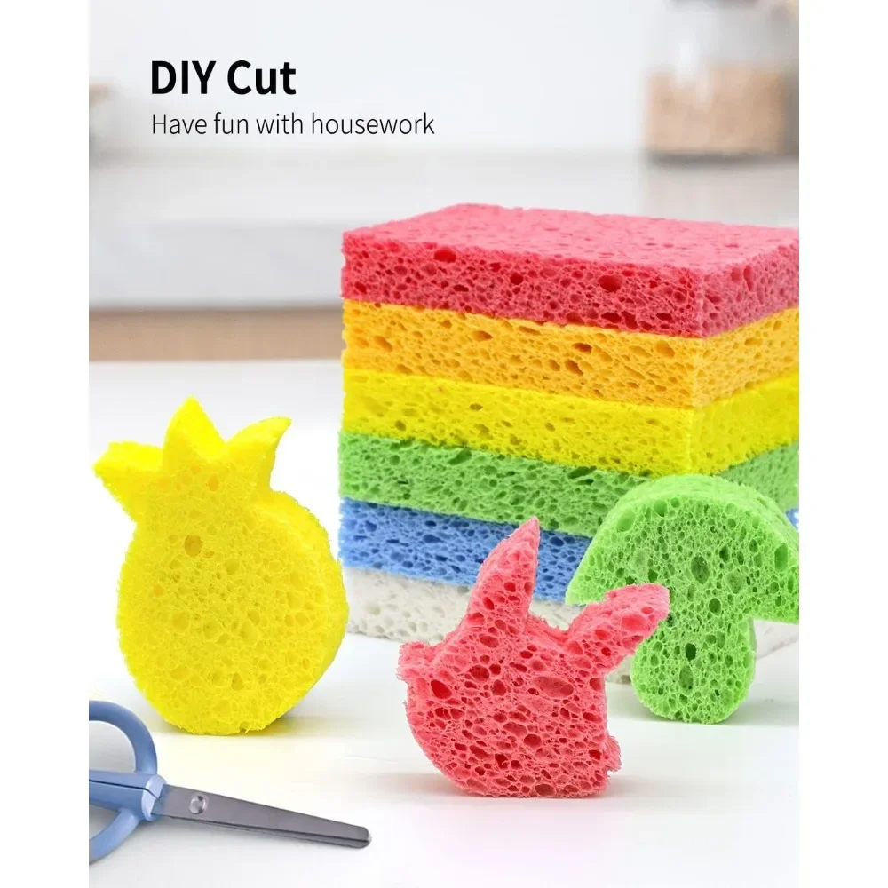 US Shipping Heavy Duty Cellulose Sponges for Kitchen Scrub Cleaning Tough Messes Non Scratch Eco Friendly Pop Up Sponges 6
US Shipping Heavy Duty Cellulose Sponges for Kitchen Scrub Cleaning Tough Messes Non Scratch Eco Friendly Pop Up Sponges 6