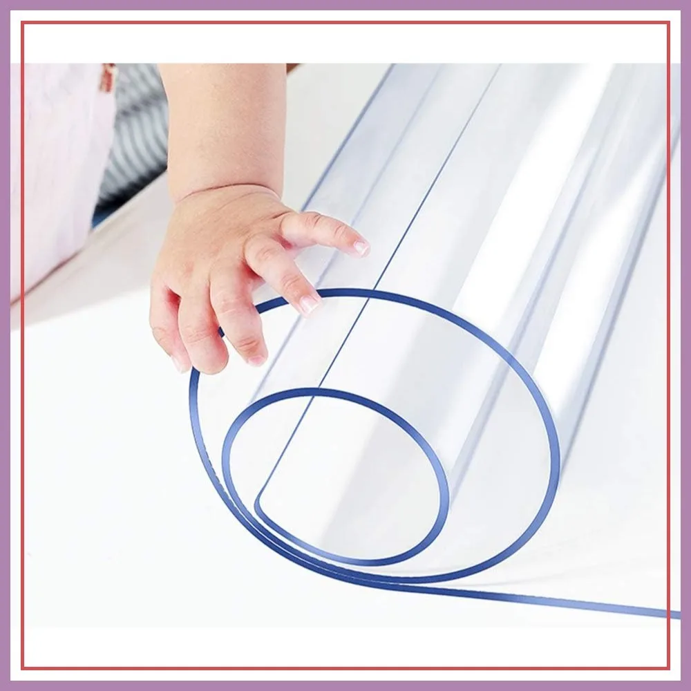 42x88 Clear PVC Desk Pad Protector for Computer Dining Table Mouse Pad Writing Surface Mat Office Home Waterproof Easy Clean
42x88 Clear PVC Desk Pad Protector for Computer Dining Table Mouse Pad Writing Surface Mat Office Home Waterproof Easy Clean