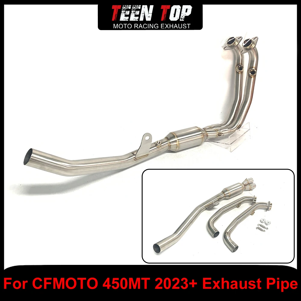 For CF MOTO 450MT 450 MT Front Link Pipe Stainless Steel Motor Bike 450mt 2023+ Exhaust Header Connect Original Muffler
For CF MOTO 450MT 450 MT Front Link Pipe Stainless Steel Motor Bike 450mt 2023+ Exhaust Header Connect Original Muffler