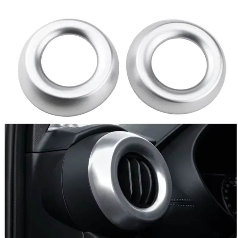 2Pcs ABS Chrome Car Front Air Conditioning A/C Outlet Vent Cover Trim Sticker for Nissan Kicks 2017- 2022 Accessories
2Pcs ABS Chrome Car Front Air Conditioning A/C Outlet Vent Cover Trim Sticker for Nissan Kicks 2017- 2022 Accessories