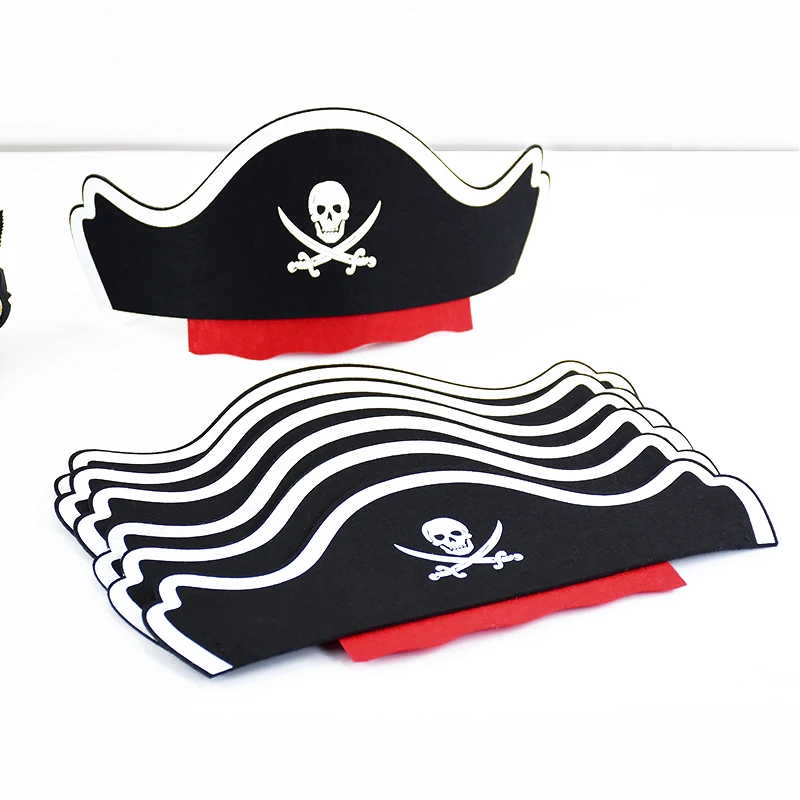 3pcs Pirate Hat Skull Pattern Halloween Captain Pirate Costume Props Accessories Cartoon Kids Birthday Festival Party Decoration
3pcs Pirate Hat Skull Pattern Halloween Captain Pirate Costume Props Accessories Cartoon Kids Birthday Festival Party Decoration