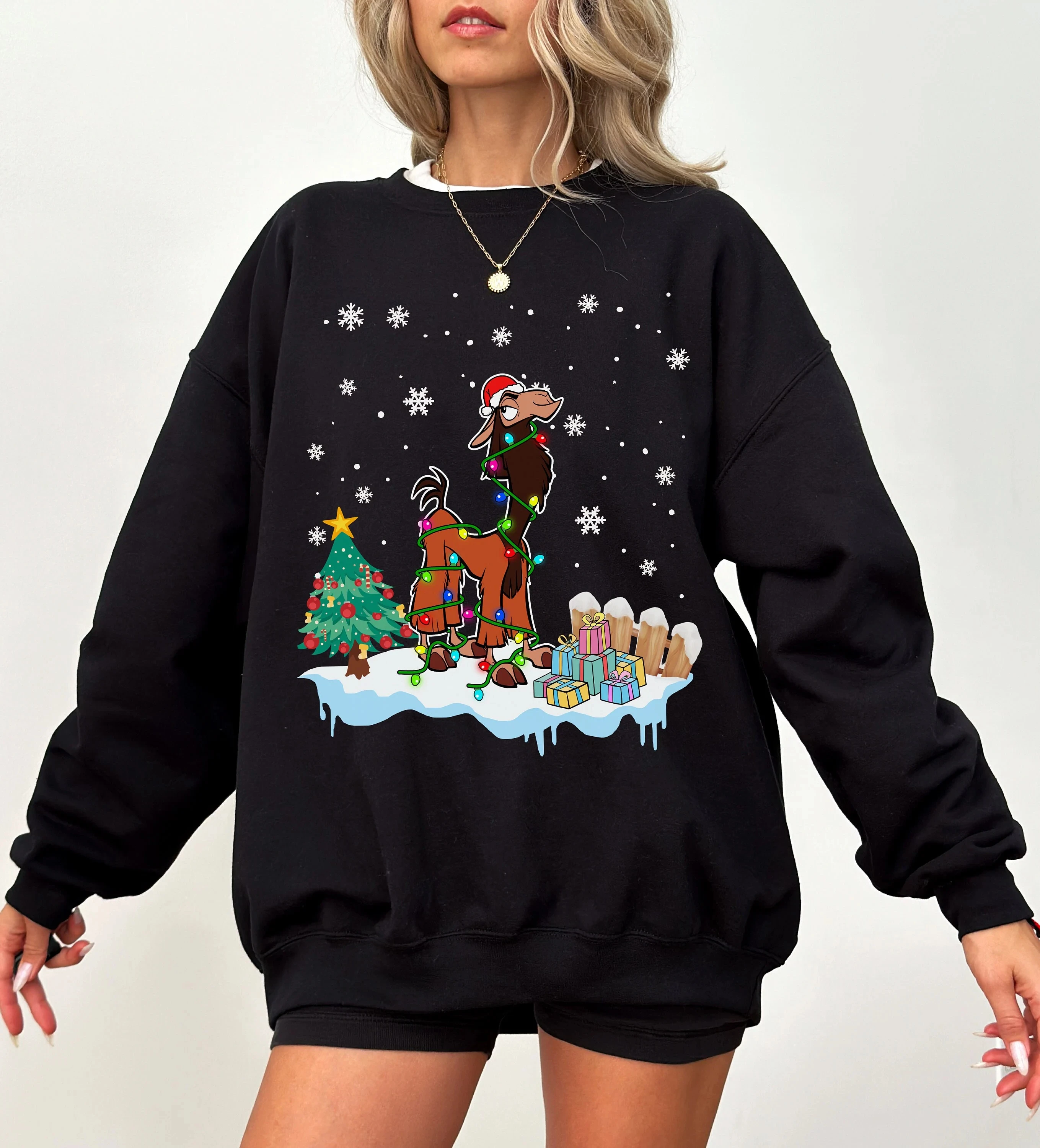 Рождественская толстовка из альпаки Cusco Disney «King's Transformation», Рождественский праздничный свитшот Disney Cusco Alpaca Disney Christmas
Рождественская толстовка из альпаки Cusco Disney «King's Transformation», Рождественский праздничный свитшот Disney Cusco Alpaca Disney Christmas