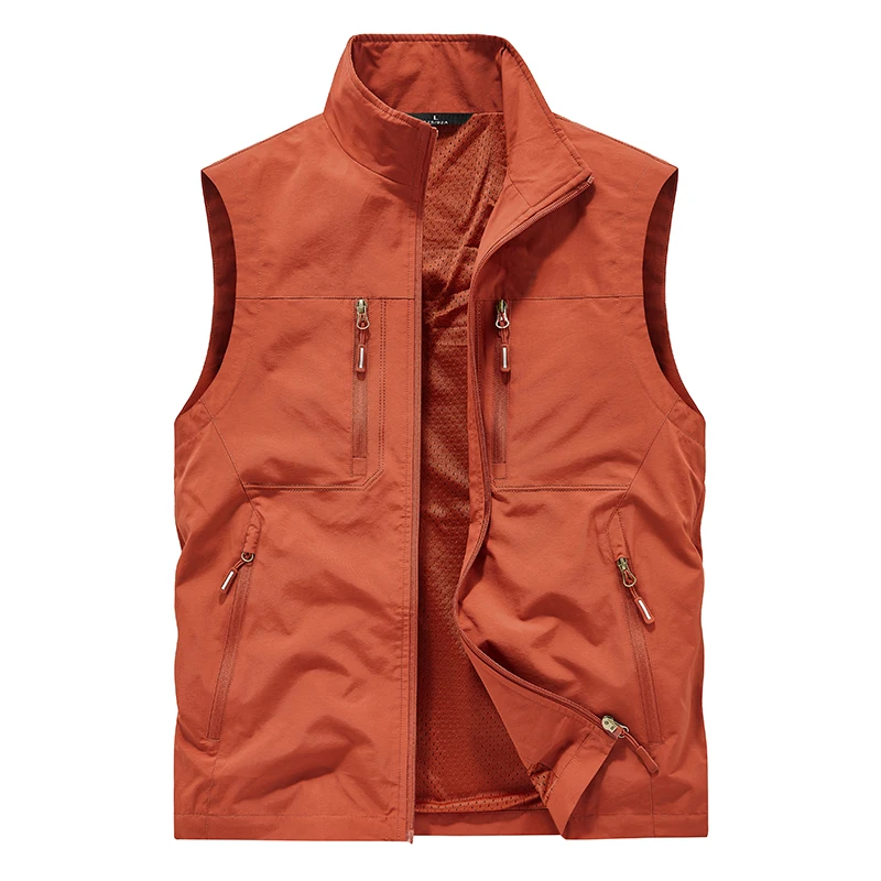 Photography Fishing Casual Vest Male Summer Solid Color Vests Autumn Men Waistcoat Outdoor Leisure Solid Sleeveless Jacket
Photography Fishing Casual Vest Male Summer Solid Color Vests Autumn Men Waistcoat Outdoor Leisure Solid Sleeveless Jacket