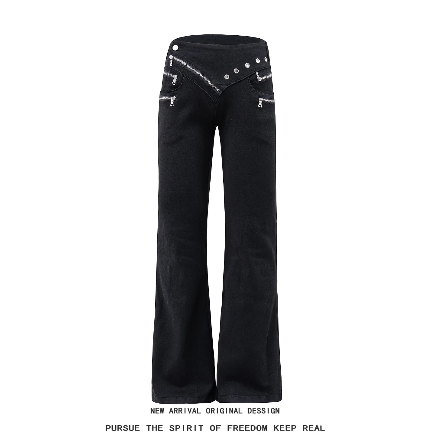 Punk Style Men's Slim Fit Jeans Heavy Duty Zipper Bell Bottoms Dark Style Straight Leg Casual Summer Jeans Youth Fashion
Punk Style Men's Slim Fit Jeans Heavy Duty Zipper Bell Bottoms Dark Style Straight Leg Casual Summer Jeans Youth Fashion