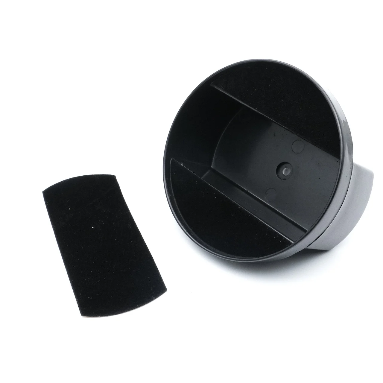 Black Single WATCH WINDER BOX Plastic Turntable With Black Flannel Maximum Outer Diameter 82.8mm
Black Single WATCH WINDER BOX Plastic Turntable With Black Flannel Maximum Outer Diameter 82.8mm