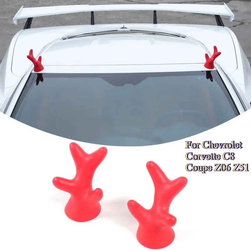 For Chevrolet Corvette C8 Coupe Z06 Z51 2020-2025 PVC Car Roof Decoration Deer Antler 3D Stickers Car Accessories
For Chevrolet Corvette C8 Coupe Z06 Z51 2020-2025 PVC Car Roof Decoration Deer Antler 3D Stickers Car Accessories