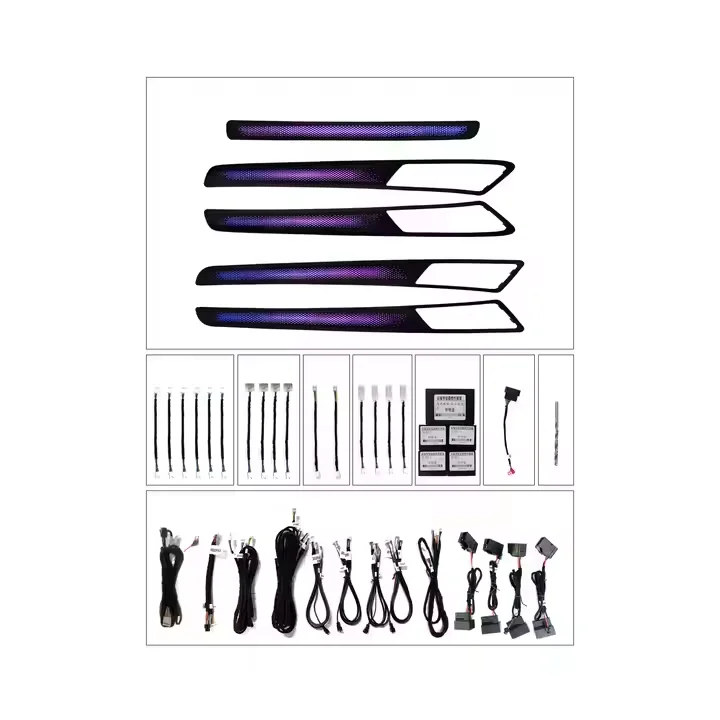 Высококачественная атмосферная подсветка для автомобиля, подходит для Volkswagen Golf 7-го поколения (2014-2021), эксклюзивный полный комплект с управлением через экран, эффект радужных переливов
Высококачественная атмосферная подсветка для автомобиля, подходит для Volkswagen Golf 7-го поколения (2014-2021), эксклюзивный полный комплект с управлением через экран, эффект радужных переливов