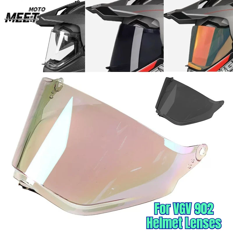 For VGV 902 Helmet Lenses, for VGV 902 Off-road Helmet Electroplated Visors, Helmet Accessories
For VGV 902 Helmet Lenses, for VGV 902 Off-road Helmet Electroplated Visors, Helmet Accessories