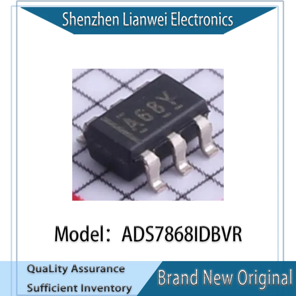 100% New Original ADS7868IDBVR A68Y IC Chipset SOT-23-6
100% New Original ADS7868IDBVR A68Y IC Chipset SOT-23-6