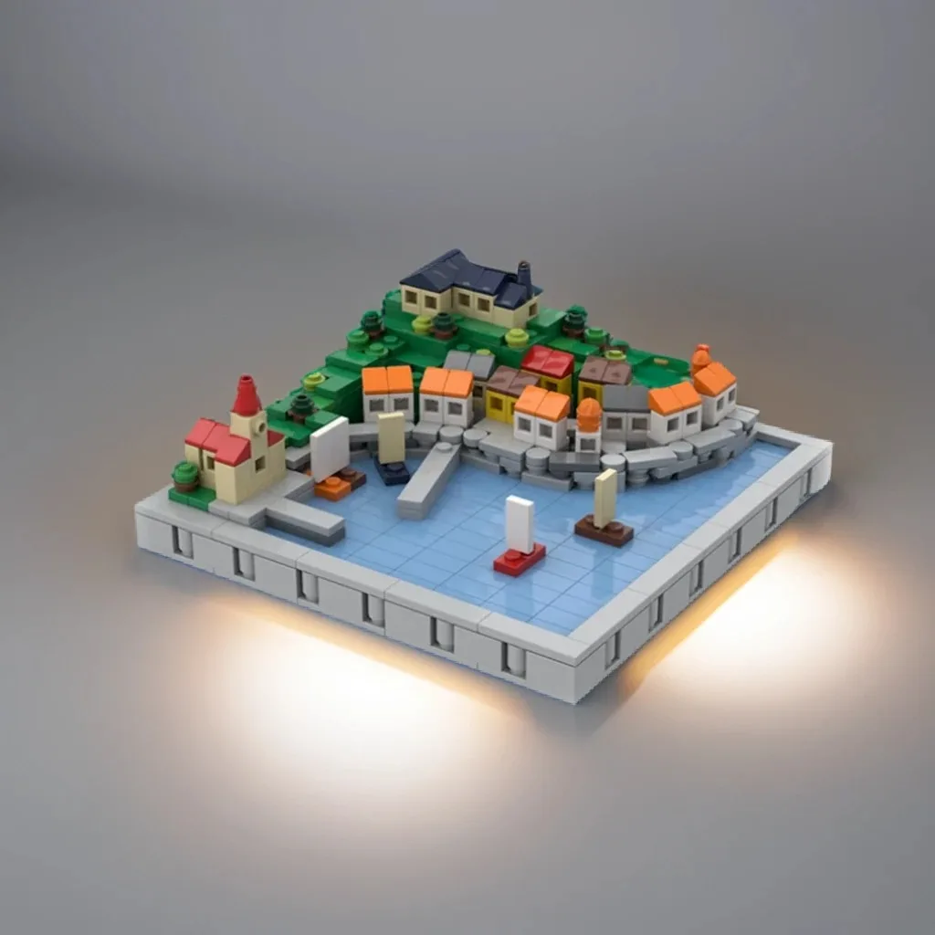 546pcs MOC Paysage C Tier Model Building Blocks Architecture Toys Christmas Gift Education DIY Creative Brick Kids Idea Assemble
546pcs MOC Paysage C Tier Model Building Blocks Architecture Toys Christmas Gift Education DIY Creative Brick Kids Idea Assemble