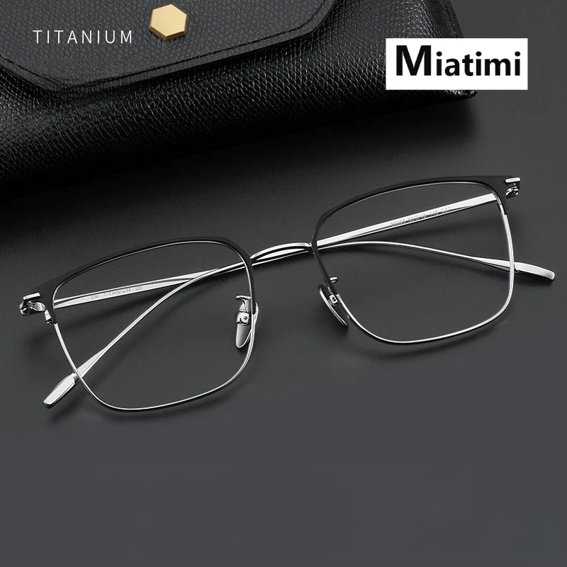 Модная роскошная оправа для очков для мужчин и женщин, квадратные очки в стиле ретро из чистого титана, 2026, оправа для очков по рецепту, очки
Модная роскошная оправа для очков для мужчин и женщин, квадратные очки в стиле ретро из чистого титана, 2026, оправа для очков по рецепту, очки