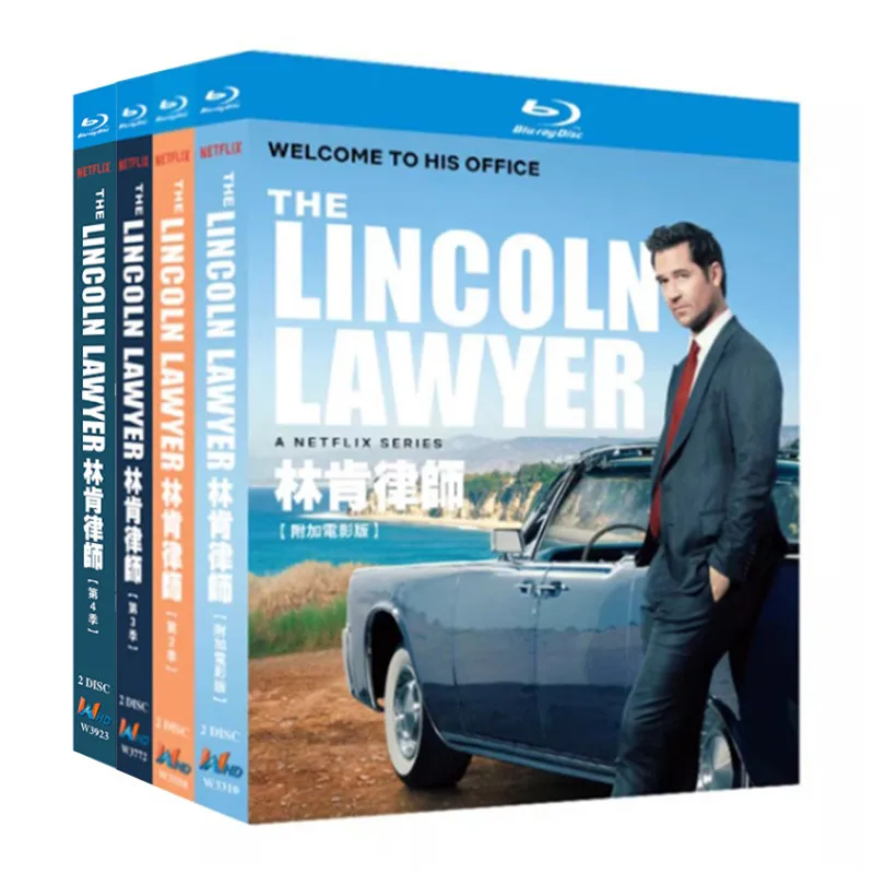 Blu-ray Ultra HD TV Series The Lincoln Lawyer Seasons 1-4 and Movie Edition BD Discs Box Set
Blu-ray Ultra HD TV Series The Lincoln Lawyer Seasons 1-4 and Movie Edition BD Discs Box Set