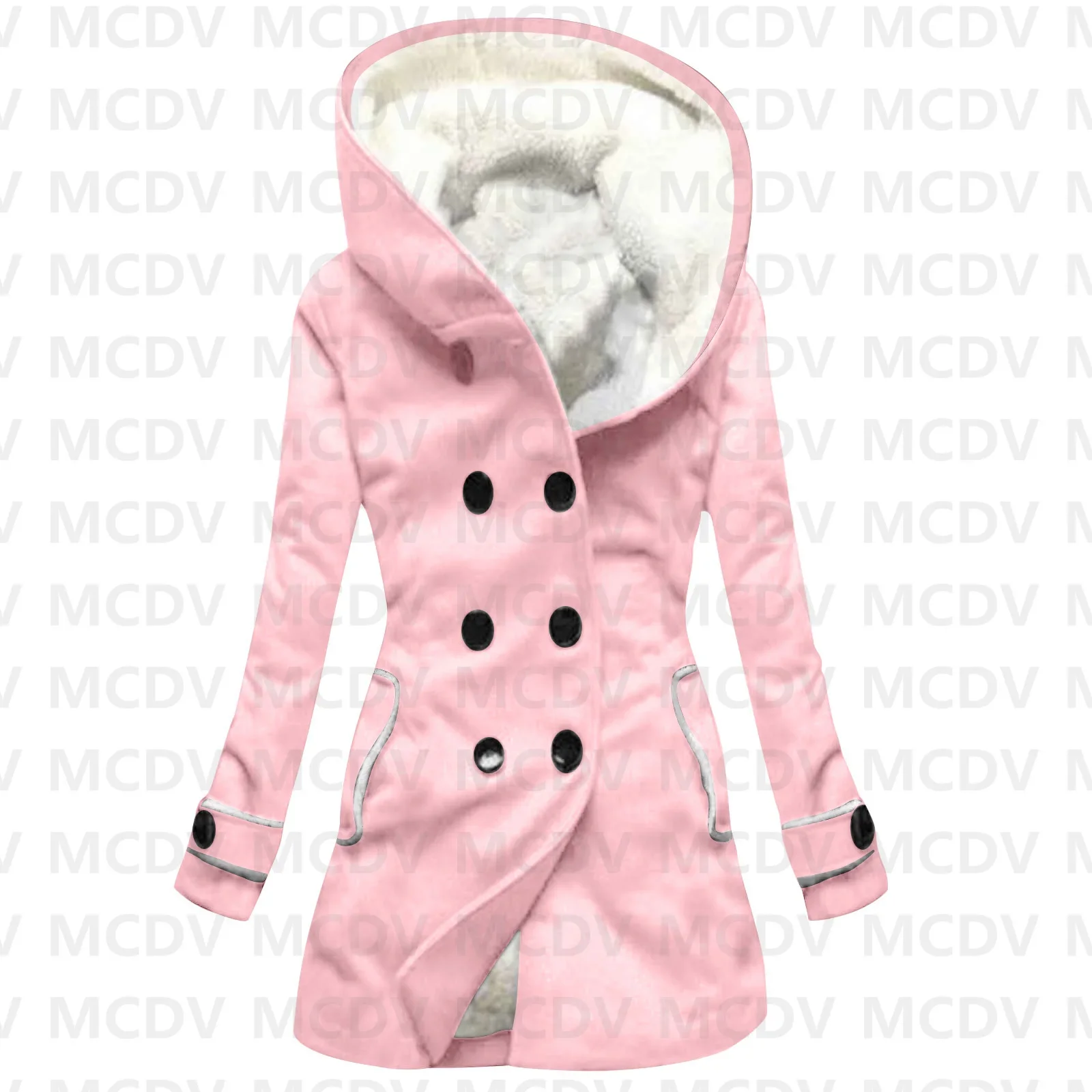 Fleece Hooded Cloak Women Thick Warm Coat Women's Winter Warm Overcoat Casual Clothes 09
Fleece Hooded Cloak Women Thick Warm Coat Women's Winter Warm Overcoat Casual Clothes 09