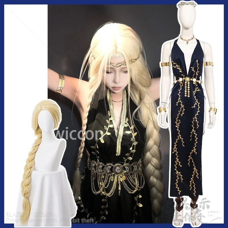 Anime Game Queen Marika Cosplay Eldenn Costume Rings Dress Lolita Shoes high-quality Wigs For Girls Woman Christmas Customized
Anime Game Queen Marika Cosplay Eldenn Costume Rings Dress Lolita Shoes high-quality Wigs For Girls Woman Christmas Customized