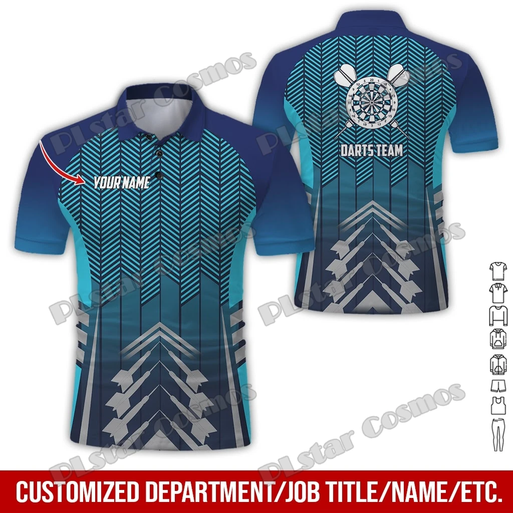 PLstar Cosmos Personalized Name Darts 3D All Over Printed Premium Men's Polo Shirt Summer Street Casual Short sleeve shirt WK60
PLstar Cosmos Personalized Name Darts 3D All Over Printed Premium Men's Polo Shirt Summer Street Casual Short sleeve shirt WK60