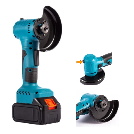 Rechargeable Lithium Battery Heavy Portable Angle Grinder
Rechargeable Lithium Battery Heavy Portable Angle Grinder