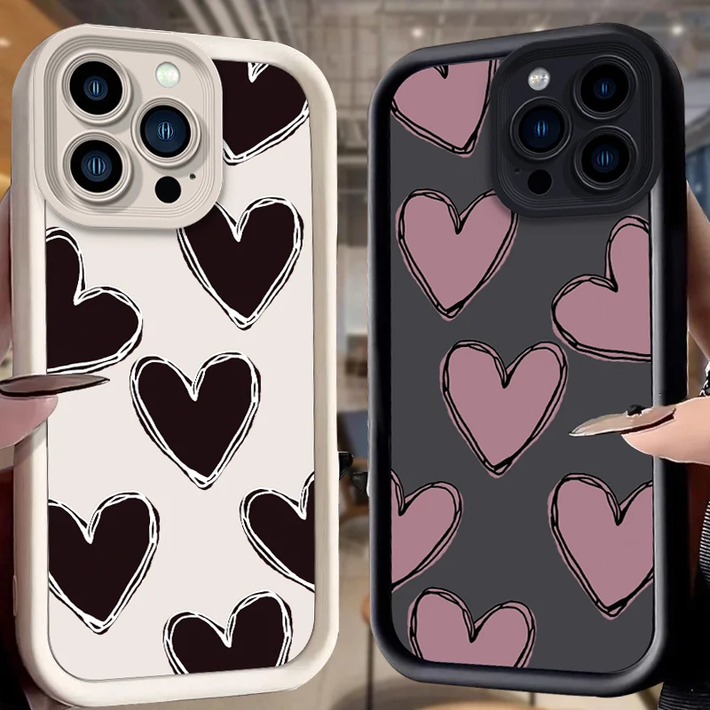 Розовый чехол для телефона с надписью Love для iPhone 16 15 14 13 12 11 Pro Max XS X XR 8 7 6S 6 Plus SE 2020 противоударный чехол из жидкого силикона
Розовый чехол для телефона с надписью Love для iPhone 16 15 14 13 12 11 Pro Max XS X XR 8 7 6S 6 Plus SE 2020 противоударный чехол из жидкого силикона