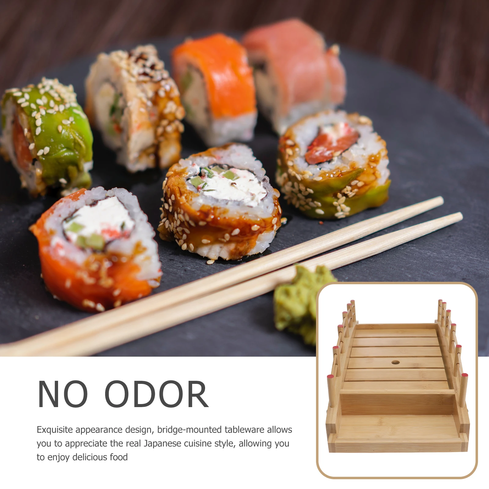 1pc Bamboo Tray Japanese Style Food Plate Large Capacity Sushi Holder For Sushi Desserts Snack Serving Table Decoration
1pc Bamboo Tray Japanese Style Food Plate Large Capacity Sushi Holder For Sushi Desserts Snack Serving Table Decoration