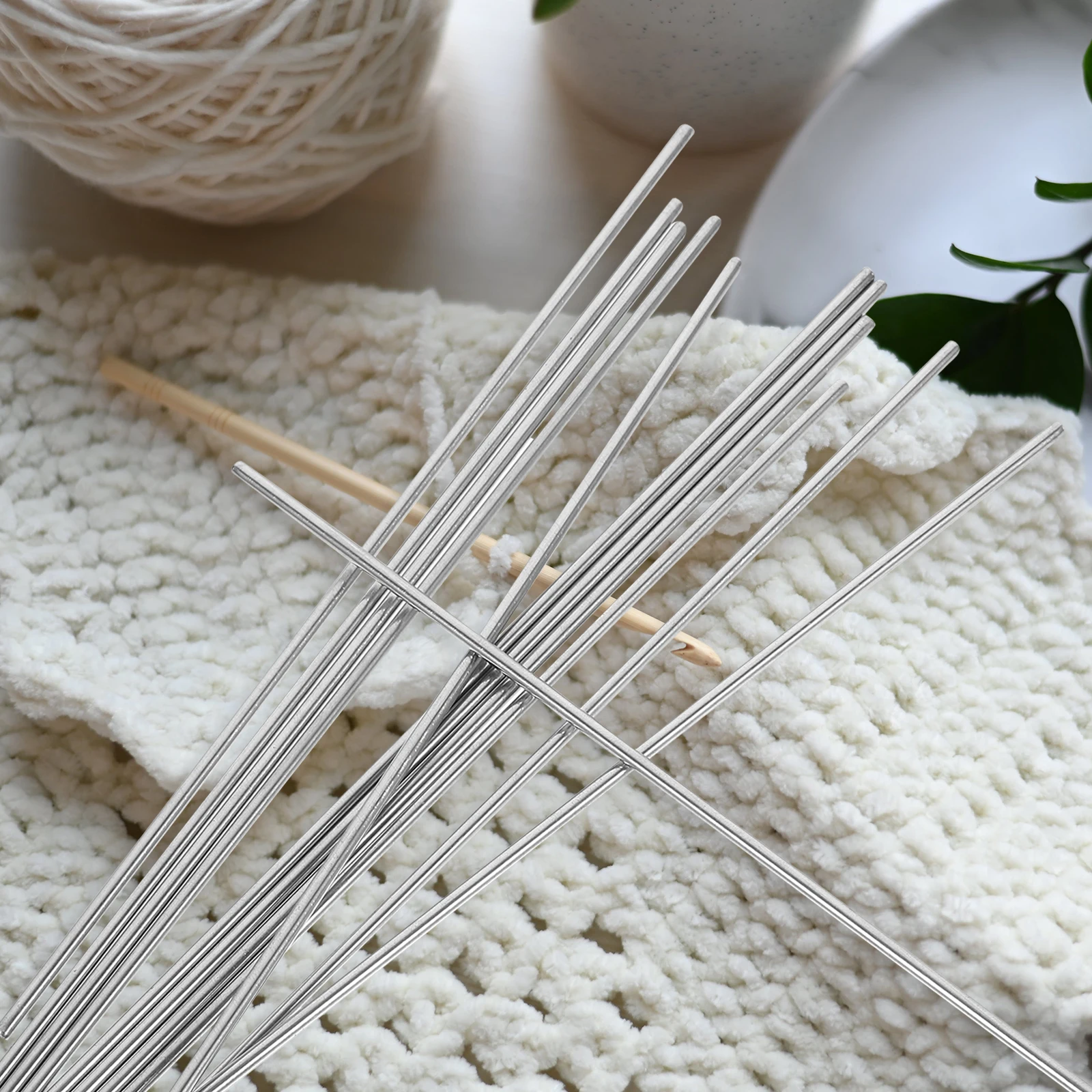 12pcs Stainless Steel Rod Pins for Knitting Crocheting Supplies Pegs Boards Metal Fixing Tools DIY Projects Home Decor Studios
12pcs Stainless Steel Rod Pins for Knitting Crocheting Supplies Pegs Boards Metal Fixing Tools DIY Projects Home Decor Studios