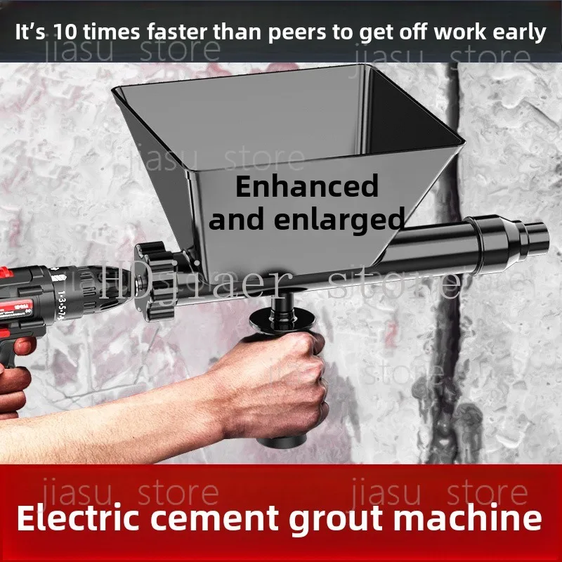 Electric cement mortar caulking grouting gun Concrete anti-theft doors and windows plugging artifact Red brick jointing
Electric cement mortar caulking grouting gun Concrete anti-theft doors and windows plugging artifact Red brick jointing