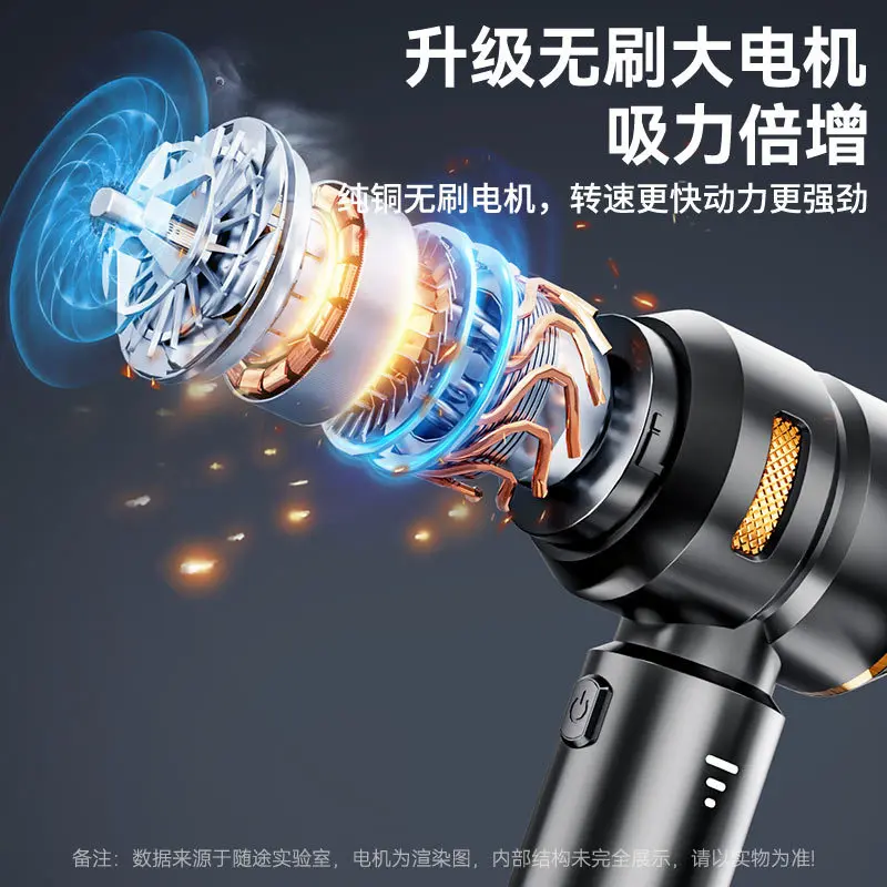 Автомобильный пылесос с всасыванием и выдувом Встроенный беспроводной мини-пылесос двойного назначения
Автомобильный пылесос с всасыванием и выдувом Встроенный беспроводной мини-пылесос двойного назначения