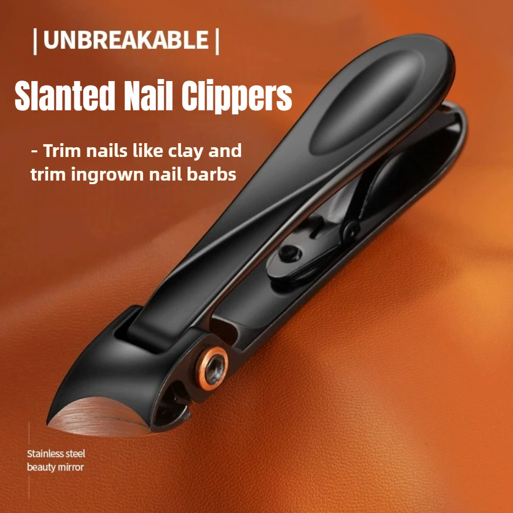 Large Slanted Ingrown Toe Nail Clipper Nail Trimmer for Thick Toenail Wide Jaw Opening Fingernail Cutter Manicure Pedicure Tools
Large Slanted Ingrown Toe Nail Clipper Nail Trimmer for Thick Toenail Wide Jaw Opening Fingernail Cutter Manicure Pedicure Tools