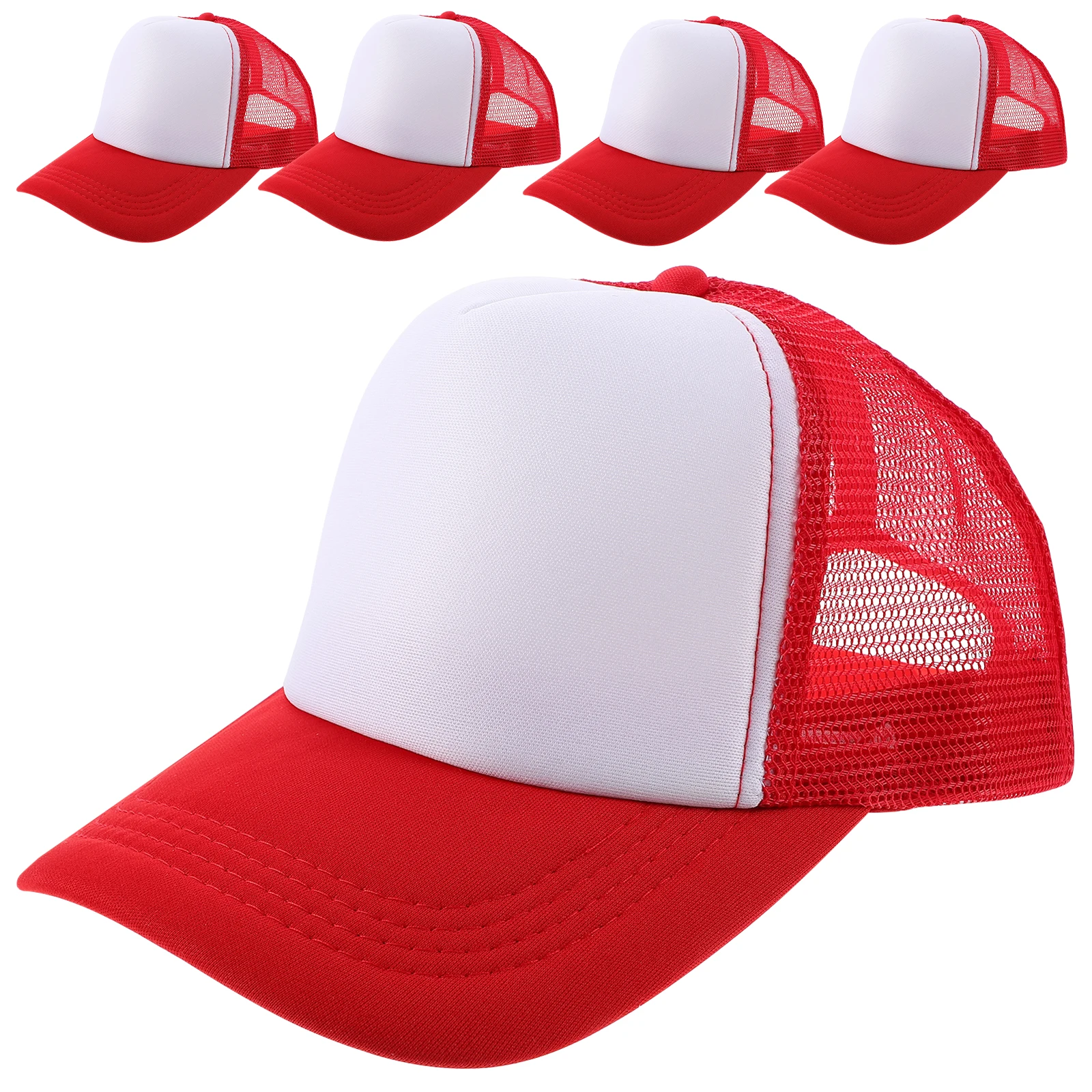 5 Pcs Blank Mesh Baseball Cap Hat Sports Men Caps Sublimation Outdoor Hats for Heat Transfer Plain
5 Pcs Blank Mesh Baseball Cap Hat Sports Men Caps Sublimation Outdoor Hats for Heat Transfer Plain