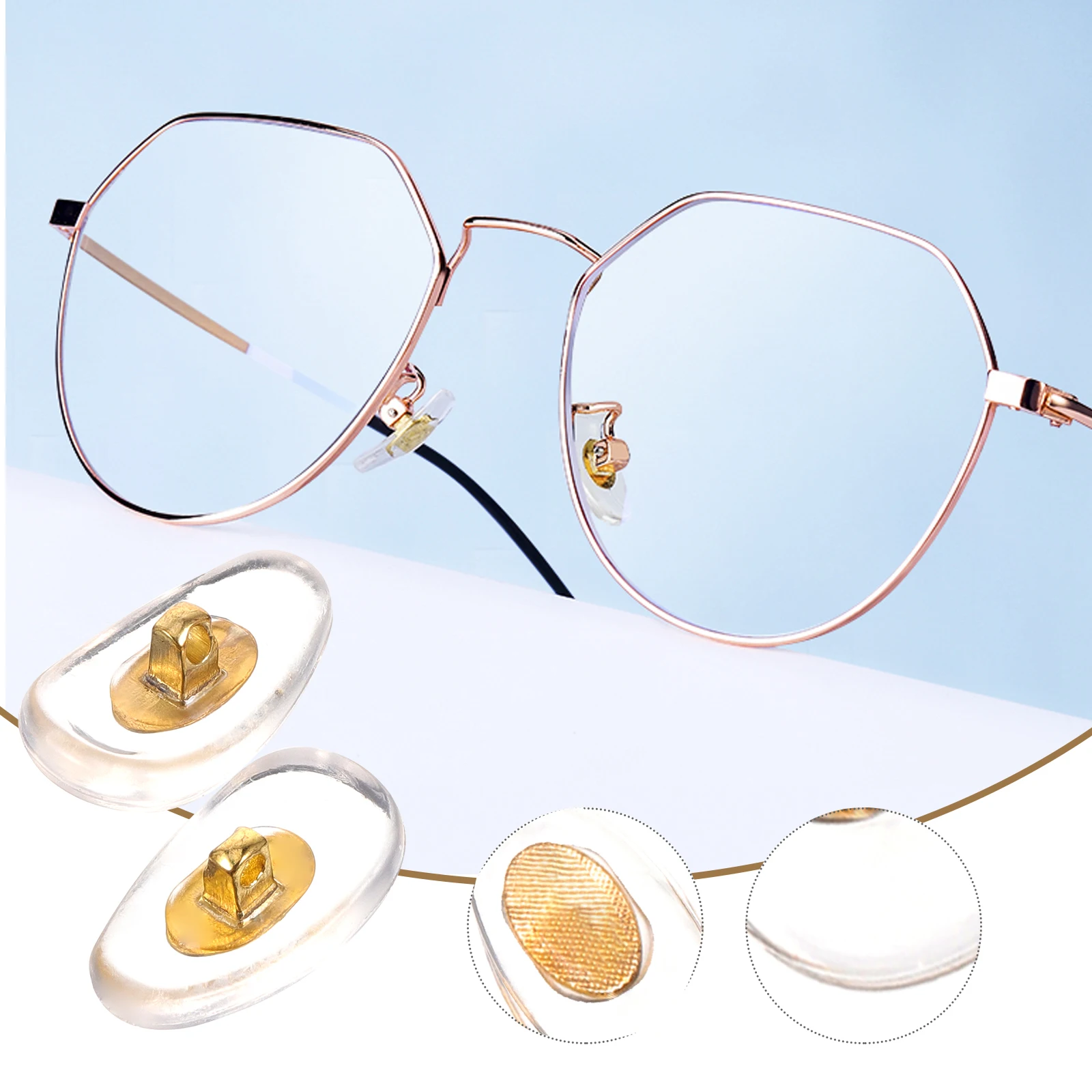 Glasses Nose Pads Anti Slip Clear Strips Soft Foam Replacement Eyeglass Accessories Silicone Nose Guards For Frames
Glasses Nose Pads Anti Slip Clear Strips Soft Foam Replacement Eyeglass Accessories Silicone Nose Guards For Frames