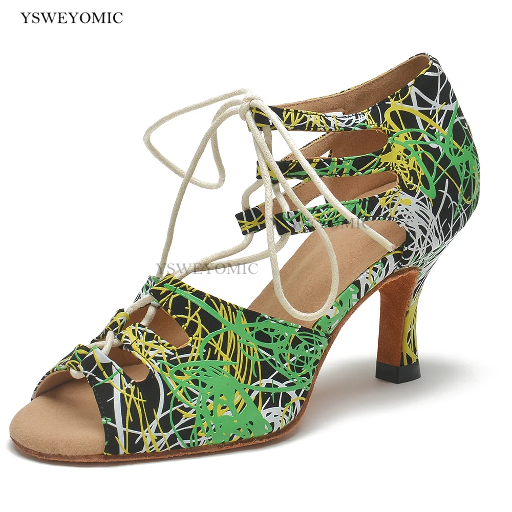 3 mixed colors Latin Dance Shoes Woman Soft Bottom Party Dance Shoes Ballroom Latin Salsa Dancing Shoes Ladies Wedding Sandals
3 mixed colors Latin Dance Shoes Woman Soft Bottom Party Dance Shoes Ballroom Latin Salsa Dancing Shoes Ladies Wedding Sandals