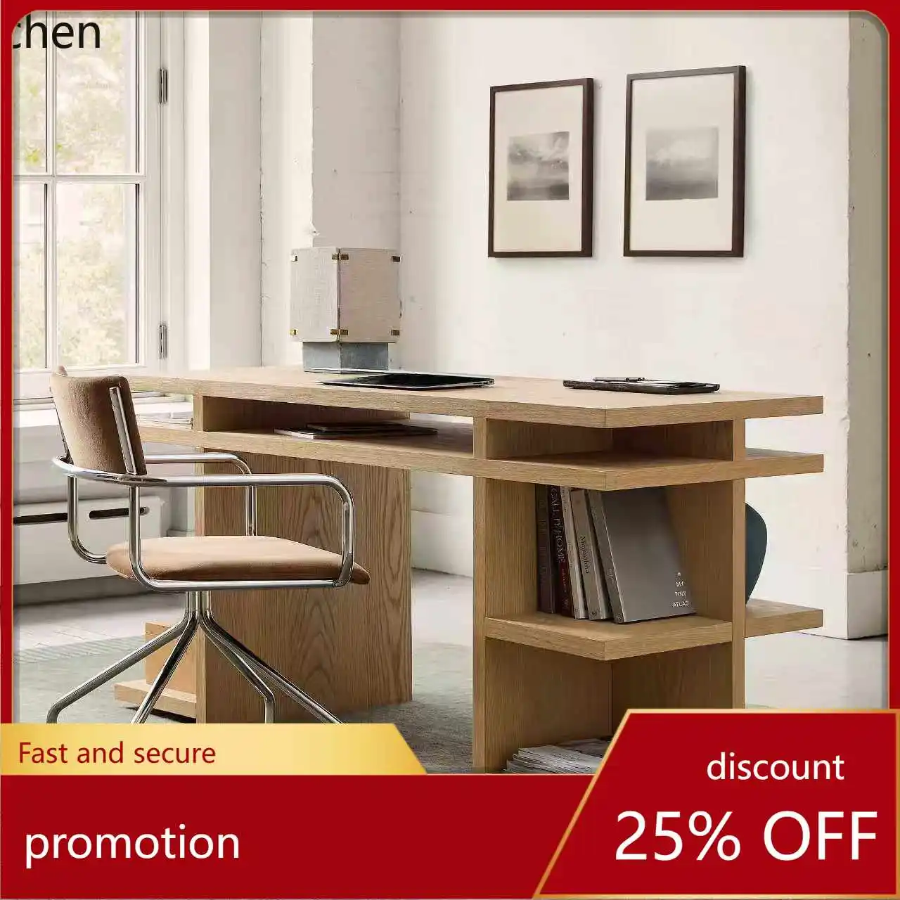 HXL Solid Wood Desk Study Room Rectangular Natural Wood Color Writing Desk
HXL Solid Wood Desk Study Room Rectangular Natural Wood Color Writing Desk