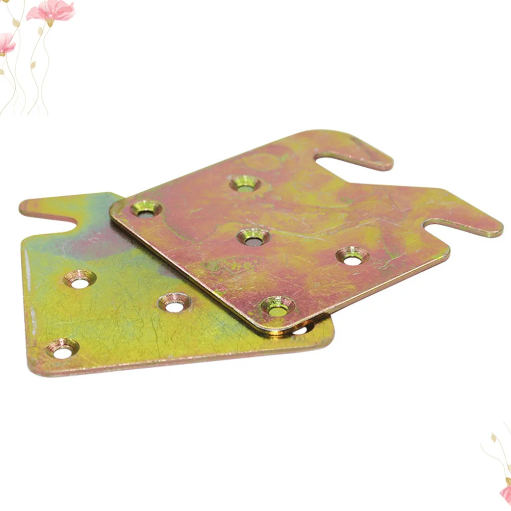 2Pcs Bed Rail Hook Plates Wood Premium Material Thickened 5 Hole Professional Snap Connectors Bed Hardware Supplies
2Pcs Bed Rail Hook Plates Wood Premium Material Thickened 5 Hole Professional Snap Connectors Bed Hardware Supplies