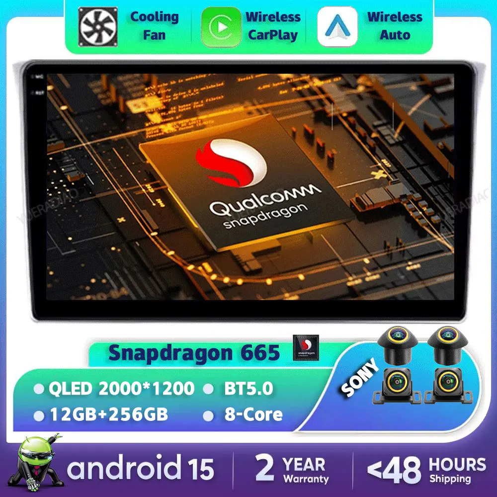 Android 15 Car Radio For Subaru Impreza WRX 2000 - 2007 Multimedia Video Player GPS NAVI 2K Screen AI Voice CarPlay Head Unit BT
Android 15 Car Radio For Subaru Impreza WRX 2000 - 2007 Multimedia Video Player GPS NAVI 2K Screen AI Voice CarPlay Head Unit BT
