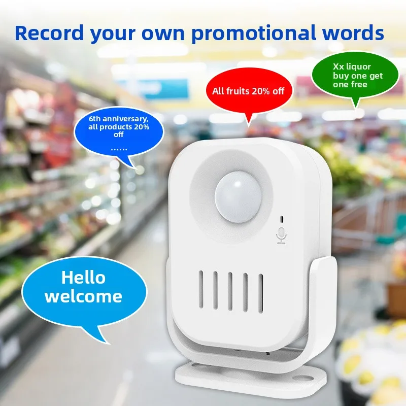 Дверной звонок, индукционная запись, реклама супермаркета, повышение противоугонной сигнализации с дистанционным управлением 
Дверной звонок, индукционная запись, реклама супермаркета, повышение противоугонной сигнализации с дистанционным управлением