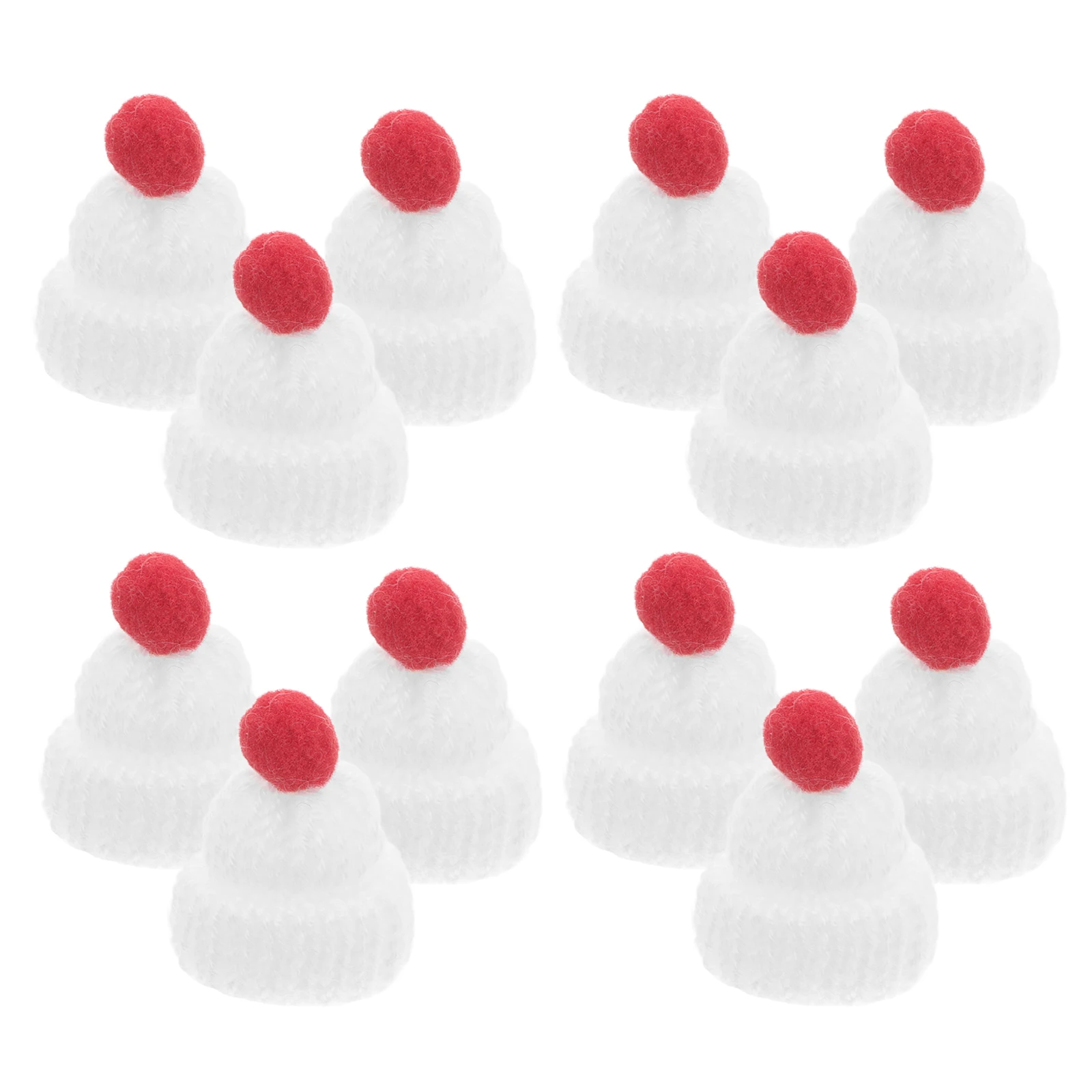 12 Pcs Mini Christmas Hats Tiny Santa Hat for Craft Knitting Accessories Tree naments Gifts Christmas Outfit
12 Pcs Mini Christmas Hats Tiny Santa Hat for Craft Knitting Accessories Tree naments Gifts Christmas Outfit